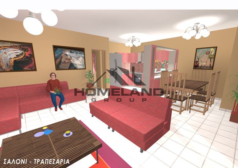 (For Sale) Redidential Apartment || Nea Makri /  - 80sq 2B/R, 100000&euro;