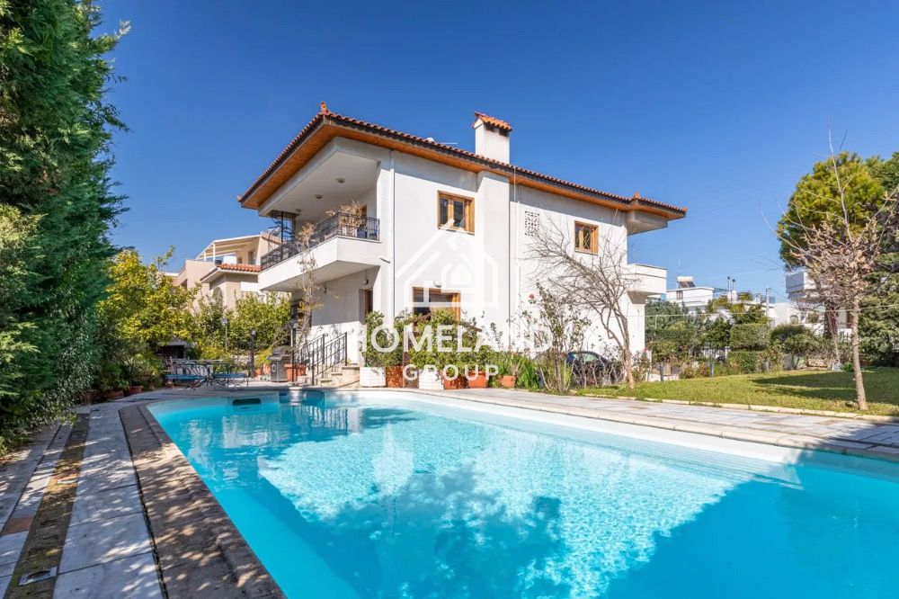 (For Sale) Redidential Detached House || Alimos / Ano Kalamaki - 287sq 4B/R, 1550000&euro;