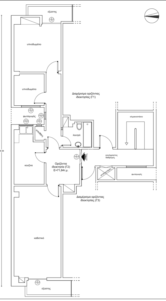 (for sale) Residential Apartment || Athens center / Kolonaki - Likavitos - 72.0sq.m, 2 B/R,160.000€